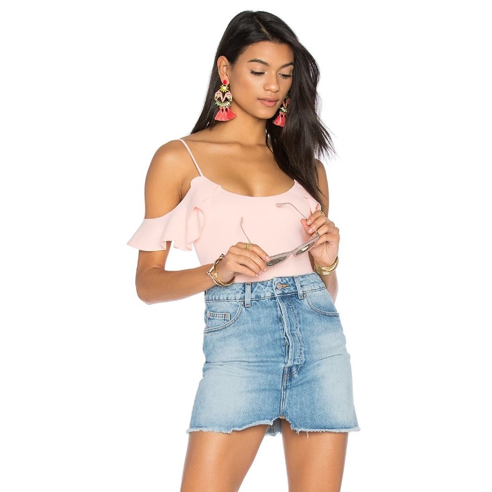 LPA - Pink Bodysuit 182 from Revolve